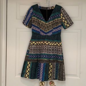 Anthropologie printed dress